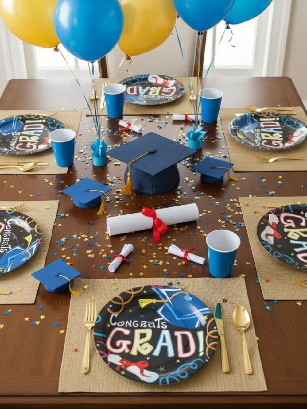Graduation Party Plates Congrats Grad Dessert 7